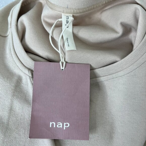 NAP Loungewear Draped Shawl Knit Tunic S #QuietLuxury #OldMoney #comfort#cozyNWT - Picture 5 of 16